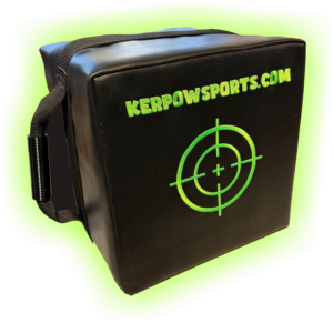 kerpwcube balck and green angled